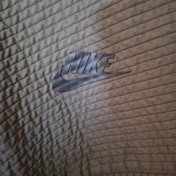 EUC Nike Nylon Zipper Front Green Jacket - Picture 3 of 4